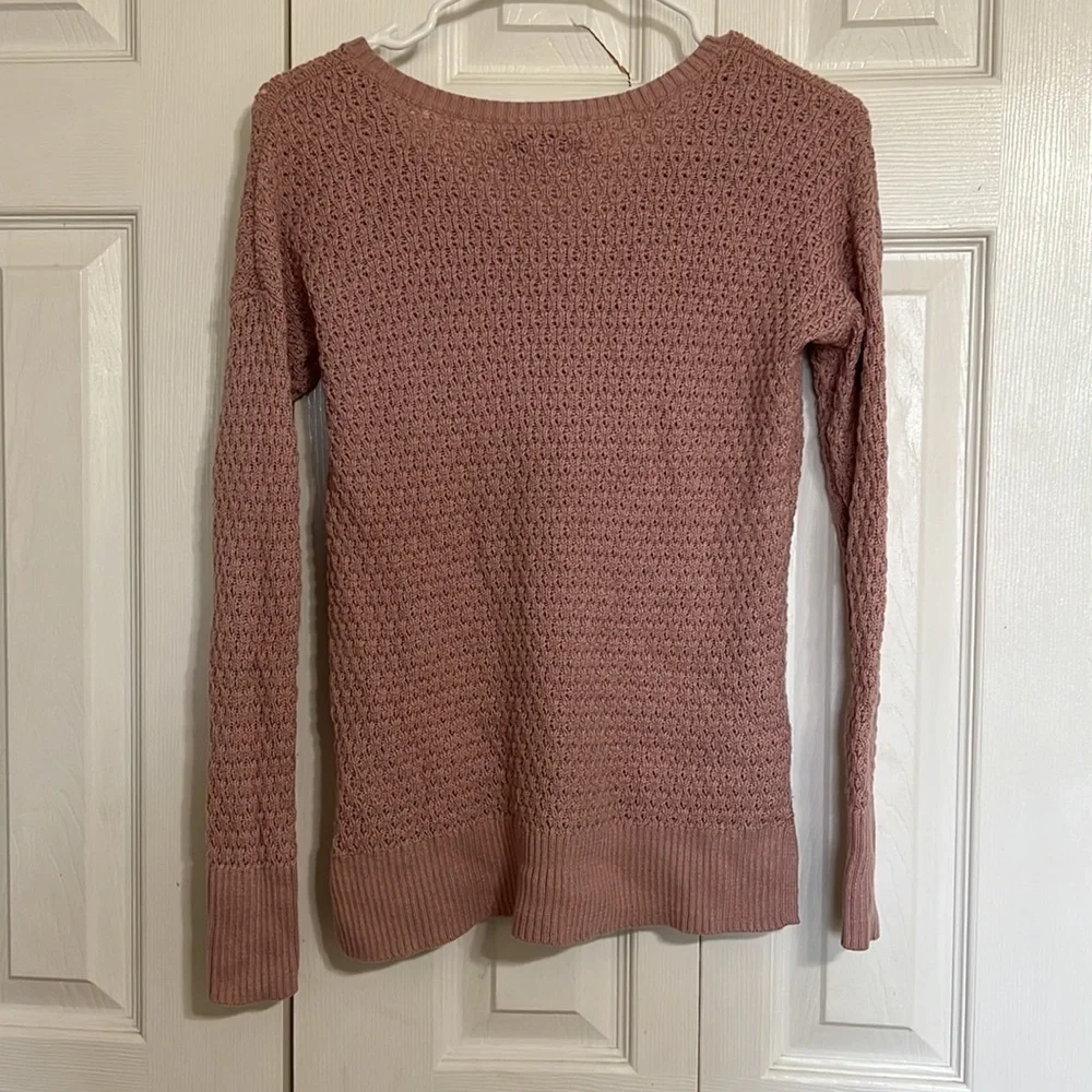 American Eagle Soft Blush Knit Longsleeve Sweater Size XS - Picture 8 of 8